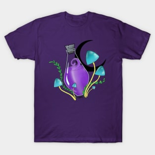 Mushroom potion bottle T-Shirt